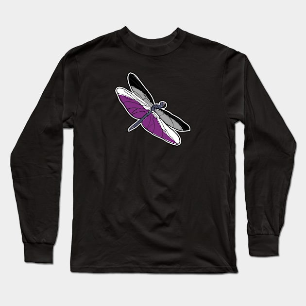 Asexual Dragonfly Long Sleeve T-Shirt by theartfulscientist